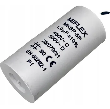 Kondenzátor Motorový kondenzátor Miflex MKSP-5P 1,5uF 450V 1,5 μF 450 V