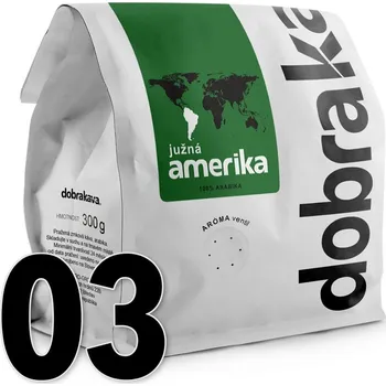 Káva ATC-EURO-GROUP Jižní Amerika 03 Brazil Yellow Bourbon zrnková káva 300g
