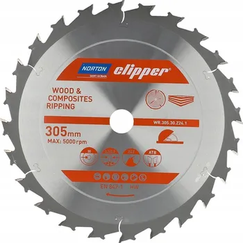 Pilový kotouč Pilový kotouč Norton WR.305.30.Z24.1 305x30 mm