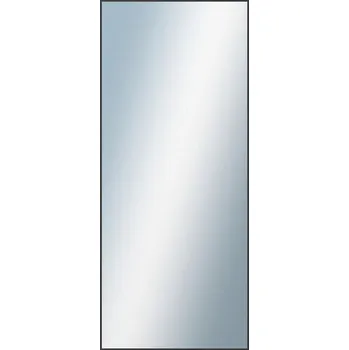 Koupelnový nábytek DANTIK - Zarámované zrcadlo - rozměr s rámem cca 60x140 cm z lišty Hliník černá | P03-021 (7003021)