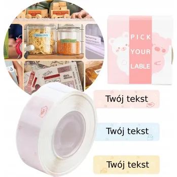 Speciální papír Phomemo samolepicí etikety samolepky termální vzor D30 Q30 14x50mm x130