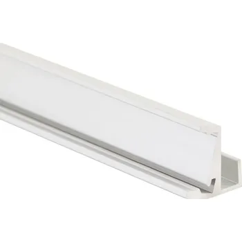 LED páska Speciální hliníkový profil SD, na sklo 8 mm, bez difuzoru, 2 m