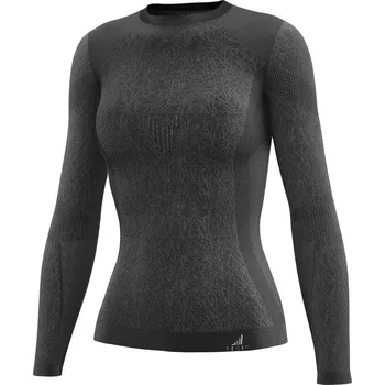 Dámské termoprádlo Funkční triko s dlouhým rukávem K-DRY, dámské TECSO (tmavě šedá) (Velikost: XS/S (38/40))