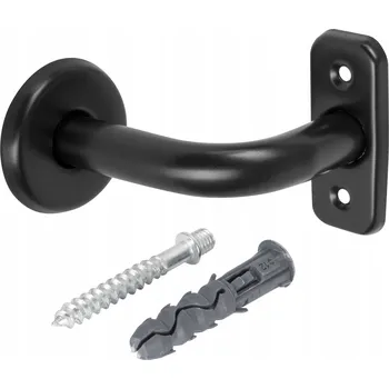Zábradlí Držák madla, lakovaný ČERNÝ
