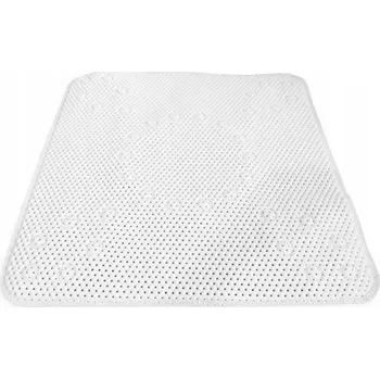 Protiskluzová podložka PROSTISKLUZOVÁ PODLOŽKA DO VANY NEBO SPRCHOVÉHO KOUTU 53x53 cm bílá