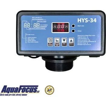 vodní filtr Automatický řídící změkčovací ventil objemový 3/4" - HYS-34 s horním distributorem