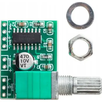 Hi-Fi Zesilovač Regulace zesilovače SE PAM8403 regulacja