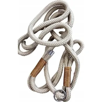 Vodítko pro psa TRENINGOVÉ VODÍTKO nastavitelné, přírodní řada S, 2 m