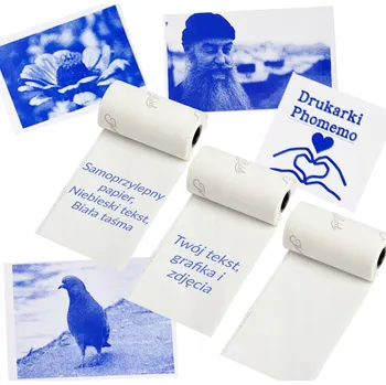 Příslušenství pro čtečku elektronické knihy Bílá papírová páska do Phomemo M0x 50mm x 3m, samolepicí samolepky, 3 ks