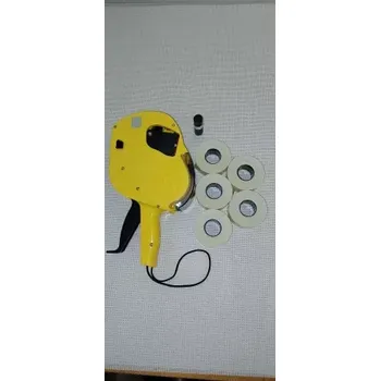 Etiketovací kleště Dvouřádkové etiketovací kleště MOTEX MX 2616 ACE Y - STARTOVACÍ SADA KOMPLETNÍ / 1x kleště + 5x etiketa 25x16 + 1x náhradní barvící váleček /