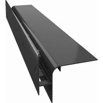 Terasová lišta "PR30R" 2000 mm 30 mm 1,5 mm Grafit