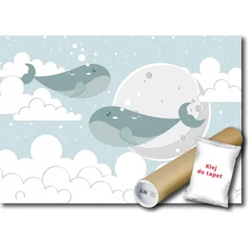 Fototapeta VLIESOVÁ FOTOTAPETA ORKA VELRYBA NEBE 104x70,5