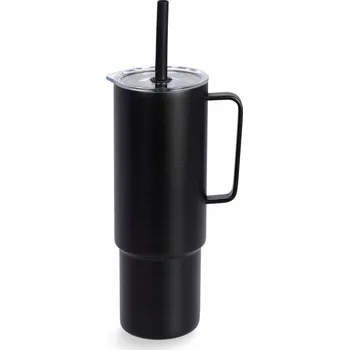 Termohrnek Termohrnek s brčkem Miir All Day Straw Cup - černý