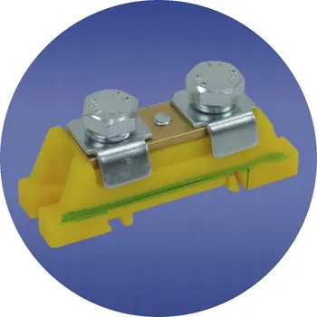 Propojovací lišta Elektro-Plast Opatówek 230V svorka žluto-zelená