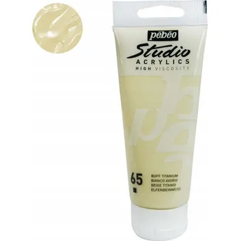 Výtvárné potřeby Akrylové barvy Pebeo bílá 1 ks 100 ml