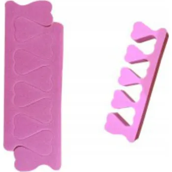 Oddělovače prstů na pedikúru Evershine pěnové 2 ks