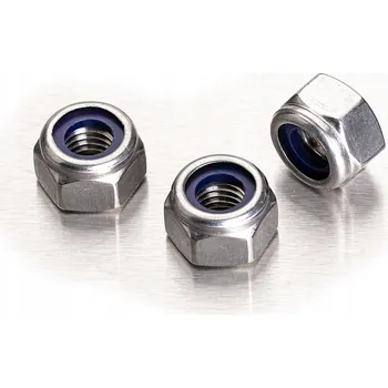 Matice M8 SAMOJISTNÁ VYSOKÁ MATICE NEREZOVÁ 982 (10 kusů)