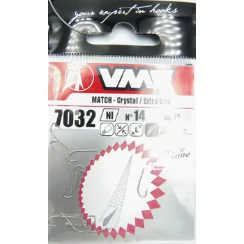 Rybářský háček VMC 7032 NI Háčky na krystaly Match č. 14