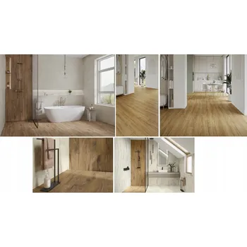 Dlažba SPECIALWOOD CHOCOLATE GRES SKLENĚNÝ REKTIFIKOVANÝ STRUKTUROVANÝ MATNÝ PARADYŻ 20*120 G2 m2 objednávka