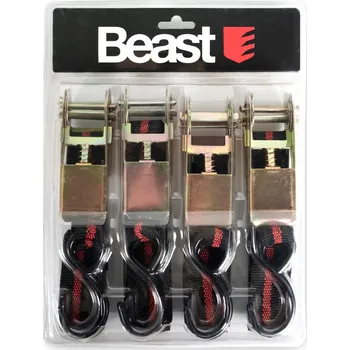 Upínací popruh UPÍNACÍ POPRUH S HÁKY 3M x 25MM, UPEVŇOVACÍ PÁS S PŘEZKOU A ZÁMKEM