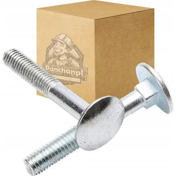 Šroub Zámkový šroub s půlkulatou hlavou DIN603 tř. 4.8 POZINK M12X90 PanChanPL