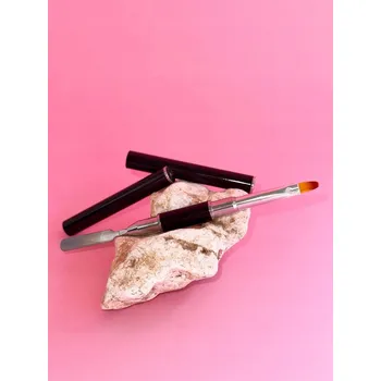 Kosmetický štětec Štětec 2 v 1 na polygel a