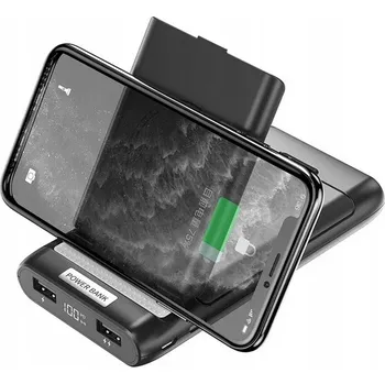 Powerbanka Powerbanka MagSafe 10W PD 22,5W 10000 mAh se stojánkem