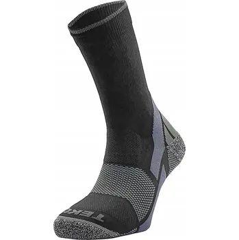 Pánské ponožky Trekingové Ponožky TEKO Light Boot Crew Height černé 46-49 EU