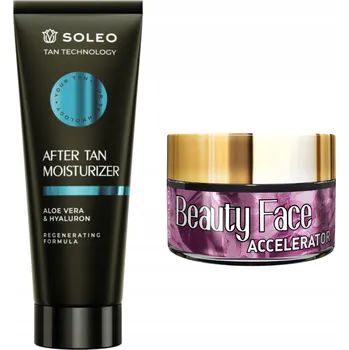 Pleťový krém Soleo Tan Technology Hydratační krém po opalování + Kelímek Beauty Face