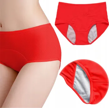 Kalhotky Menstruační kalhotky Figi Nepropustné Absorpční pro ženy na období 6XL