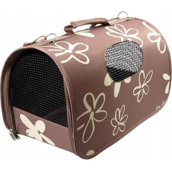 přepravka pro zvíře Přepravní taška pro domácí Přepravka L hnědá