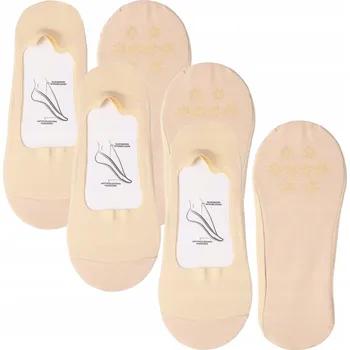 Dámské ponožky Dámské ponožky Kotníkové Ponožky , nízké, laserově řezané, béžové, MORAJ 35-38