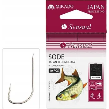 Rybářský háček Háčky na vodu, plovoucí, s protihrotem Mikado HS10004-16N 10 ks