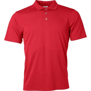 James & Nicholson Polokošile JN 720, funkční, krátký rukáv, pánská COT02072000401-red S Červená