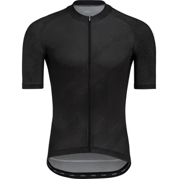 cyklistický dres Pánský cyklistický dres HIRU Core Light, celočerný, velikost M