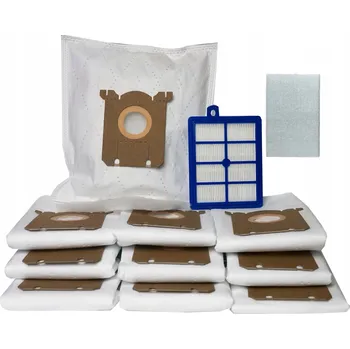 Filtr do vysavače SYNTETICKÉ SÁČKY ELECTROLUX EPF65BR 10 Ks + HEPA filtr + Vstupní filtr