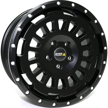 Alu kolo Twin-Monotube-Projekt AT1 černá matná, ochranný prstenec 8,5×18" 5×130 (Ducato, Jumper, Boxer, Movano) pro FIAT DUCATO autobus (250_) E-Ducato (250DPE) • 90 kW • 2021—2023