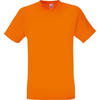 pracovní tričko Fruit of the Loom Tričko Original T, krátký rukáv, pánské COT16108223503-orange L Oranžová