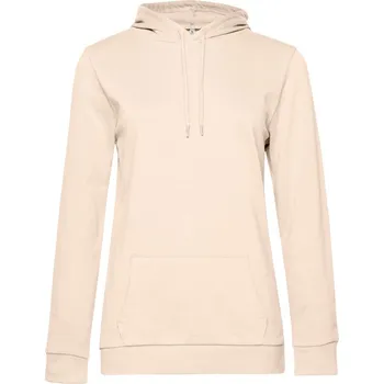 pracovní mikina B&C Mikina B&C Hoodie s kapucí, dámská COT01W04W13502-pale pink M Růžová pale