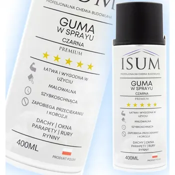 Barva ve spreji Guma ve spreji ISUM 400 ml