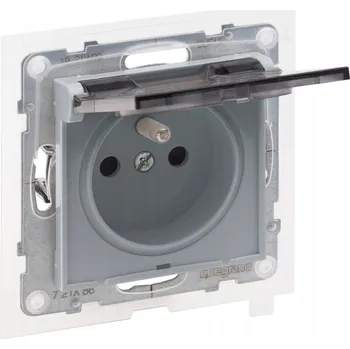 Elektrická zásuvka Elektrická Zásuvka hermetická Legrand šedá