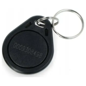 RFID Přívěsek Na Klíče System 7 Security S103N-BK 100 kusů
