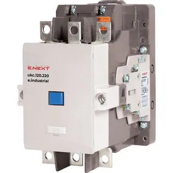 Stykač Stykač e.industrial.ukc.120.220, 120 A, 220 V, 1 rozpínací + 1 spínací kontakt