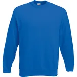 Fruit of the Loom Mikina Premium Set-In Sweat, pánská COT16215445003-royal blue L Modrá královská