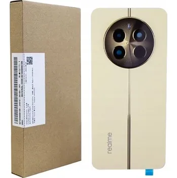 Náhradní kryt pro mobilní telefon KRYT BATERIE REALME 12+ PLUS 5G RMX3867 ZADNÍ PANEL BATERIE BÉŽOVÝ