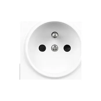 Elektrická zásuvka Elektrická Zásuvka bílá