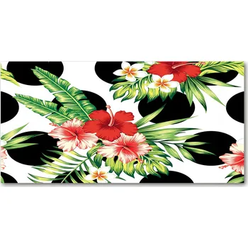 Obraz Kuchyňský panel Havajské květy 100x50 cm + LEPIDLO