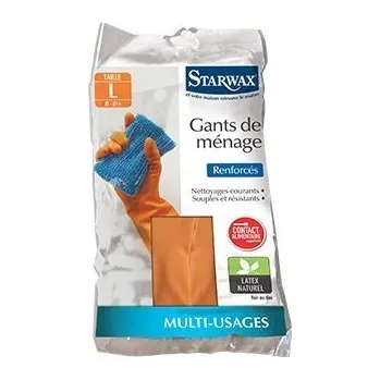 Pracovní rukavice STARWAX ZESÍLENÉ GUMOVÉ RUKAVICE PRO DOMÁCNOST VELIKOST L