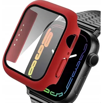 Pouzdro na mobilní telefon Pouzdro Alogy 10984 pro Apple Watch 7 červené