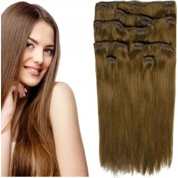 Paruka Příčesek dlouhý přírodní tmavě blond MODERN-HAIR